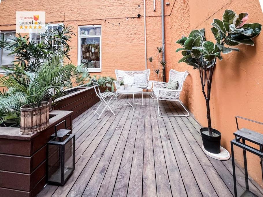Supercentral King Bed Fast Wifi Leilighet Oslo